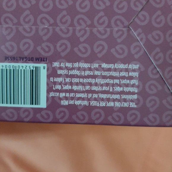 NIB 4 BOXES OF 16 WIPES EACH "DOWN THERE WIPES" BY GOODWIPES - Picture 8 of 13